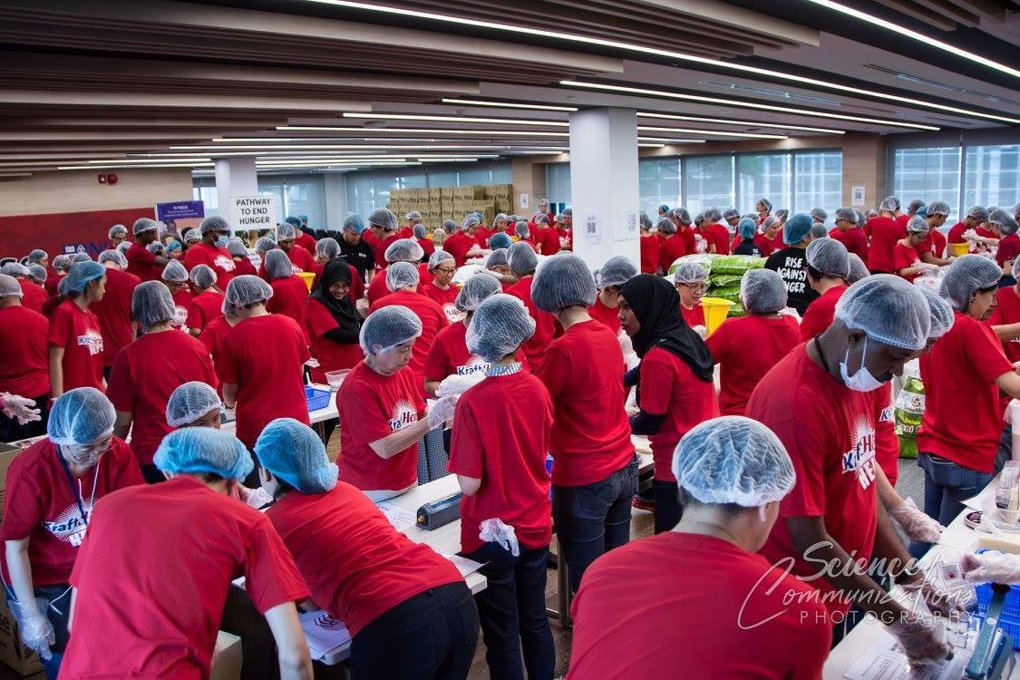FOS Student Initiatives Pack a Meal