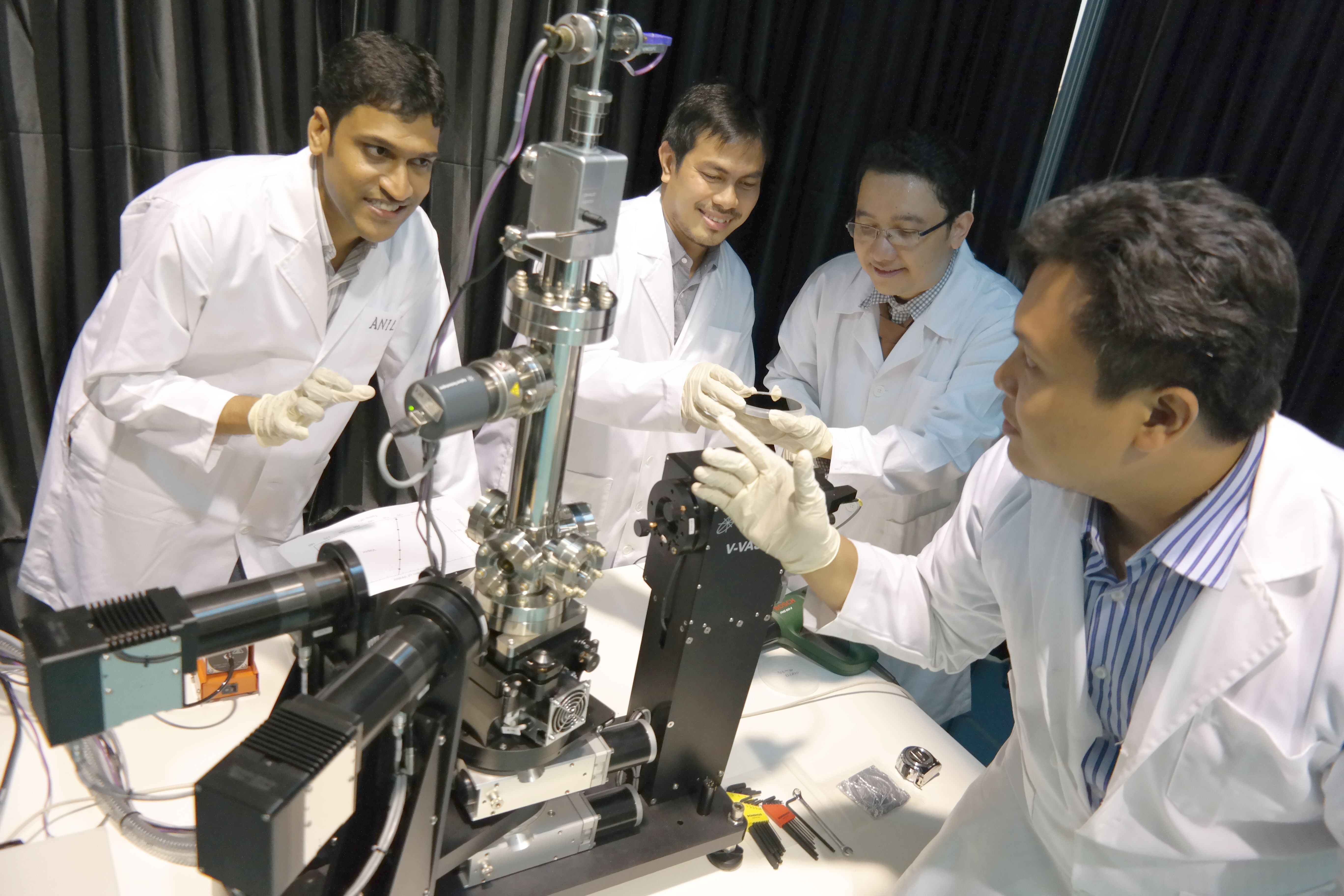 Novel technique developed by NUS scientists opens door to better solar cells, superconductors and hard drives