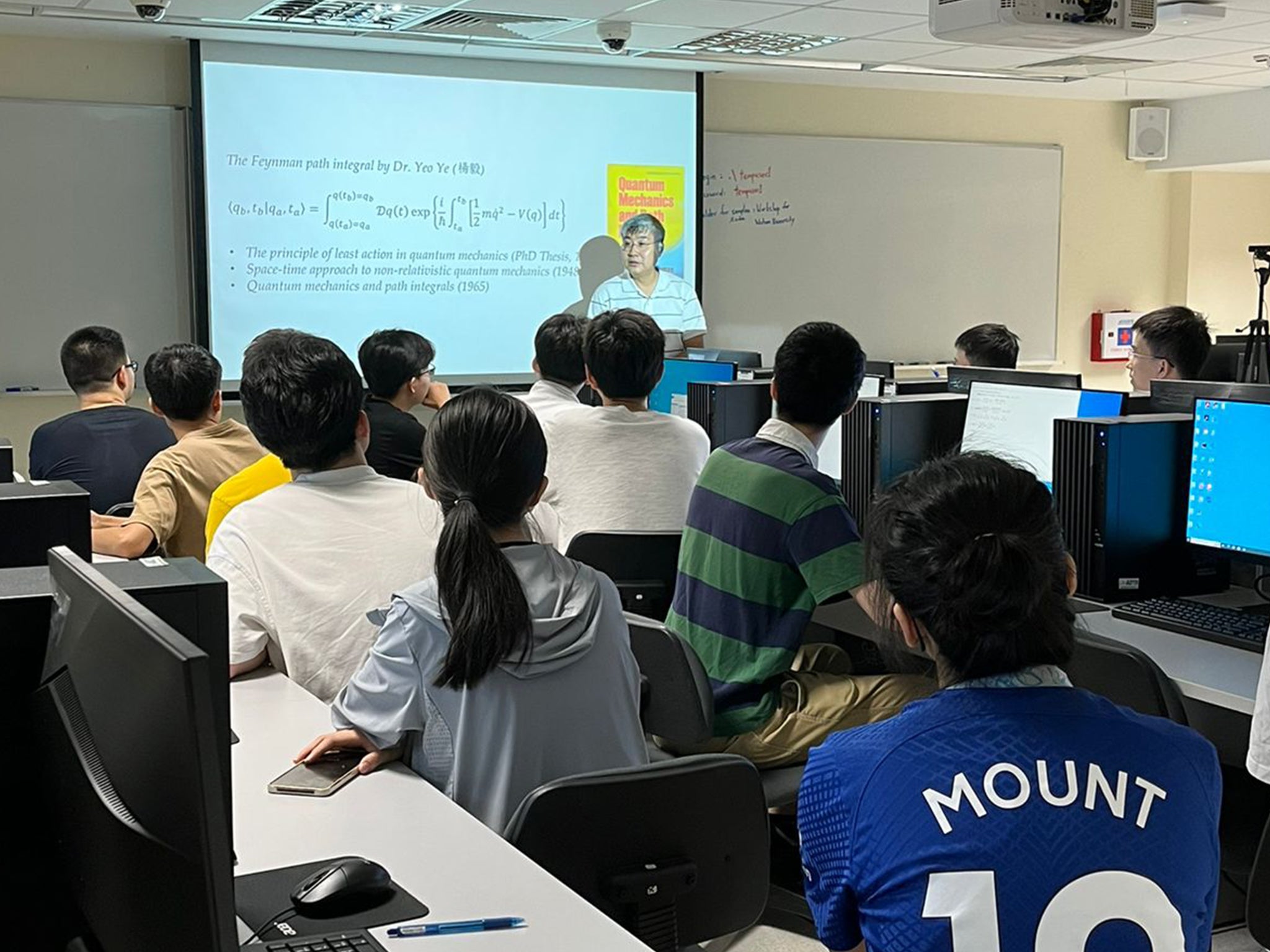 Lecture for Wuhan University students
