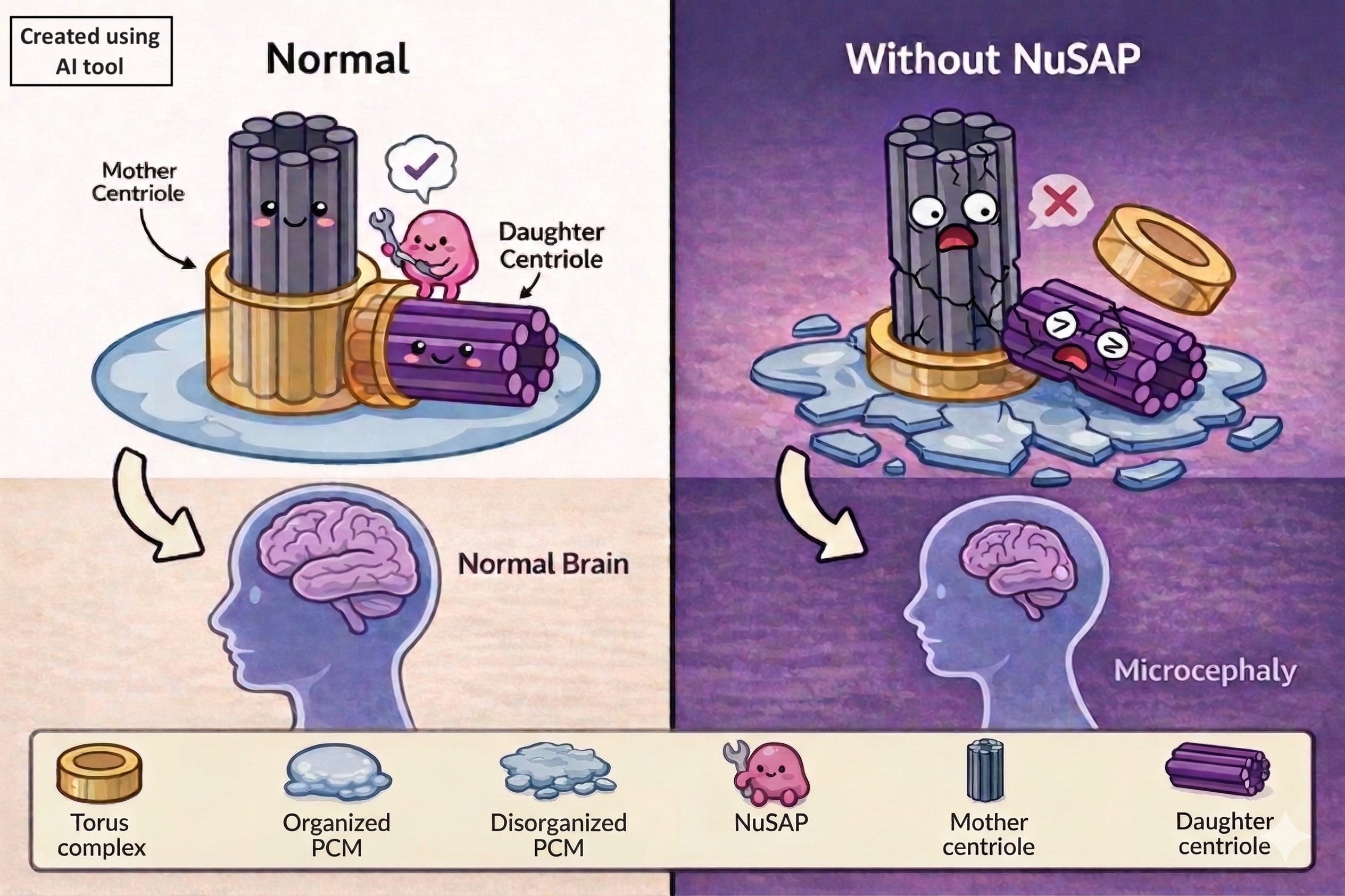 NuSAP: The “centriole bodyguard” of the cell